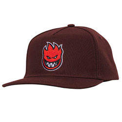 Spitfire Bighead Fill Snapback - Dark Red/Red
