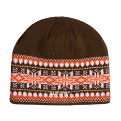 Autumn Warp Beanie - Brown
