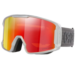 Oakley Line Miner Goggles - Frame: Matte Silver, Lens: Prizm Torch
