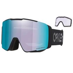 Oakley Line Miner Pro Goggles - Frame: Matte Black, Lens: Prizm Sapphire  Iridium + Bonus Prizm Snow Clear