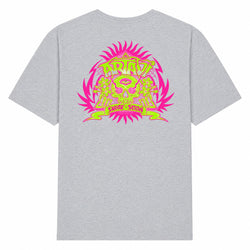 Artavi Stu Art Tee - Grey / Pink / Green