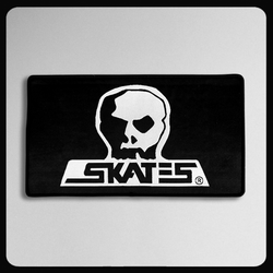 Skull Skates Patch 8"