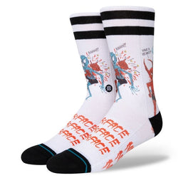 Stance Neckface X Krink Have a Heart Sock