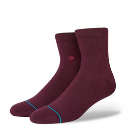 Stance Icon Quarter Purple Sock