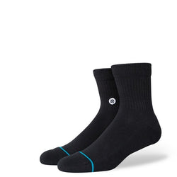 Stance Icon Quarter Black Sock