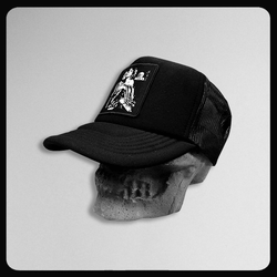Skull Skates Death Cuddle Trucker Hat